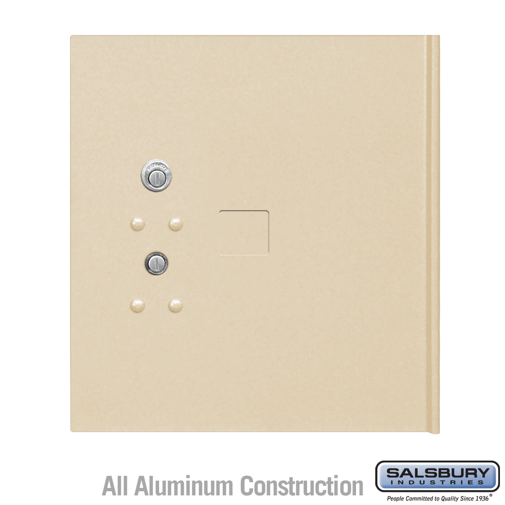 Replacement Parcel Locker Door with Tenant Lock for Medium Parcel Locker - Sandstone