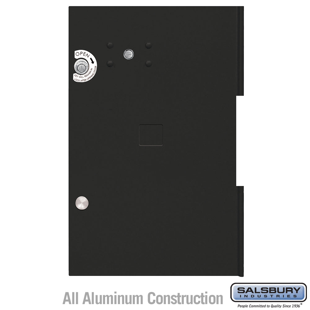 Replacement Parcel Locker Door with Tenant Lock for Cluster Box Unit - Black