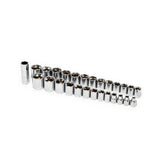 Crescent 1/4 in. and 3/8 in. Drive 6-Point Standard SAE/Metric Mechanics Tool Set with Case (150-Piece)