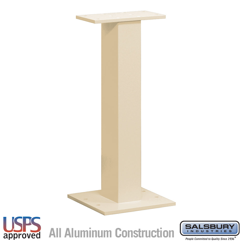Replacement Pedestal for CBU Mailboxes in Sandstone