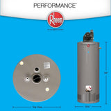 Performance 40 Gal. Tall 6-Year 36,000 BTU Ultra Low NOx (ULN) Power Vent Natural Gas Tank Water Heater - Super Arbor