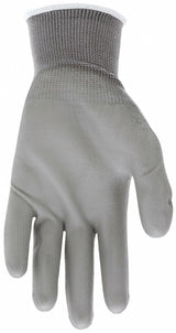 MCR SAFETY NXG 9666 Polyurethane Coated Gloves - Large, Gray