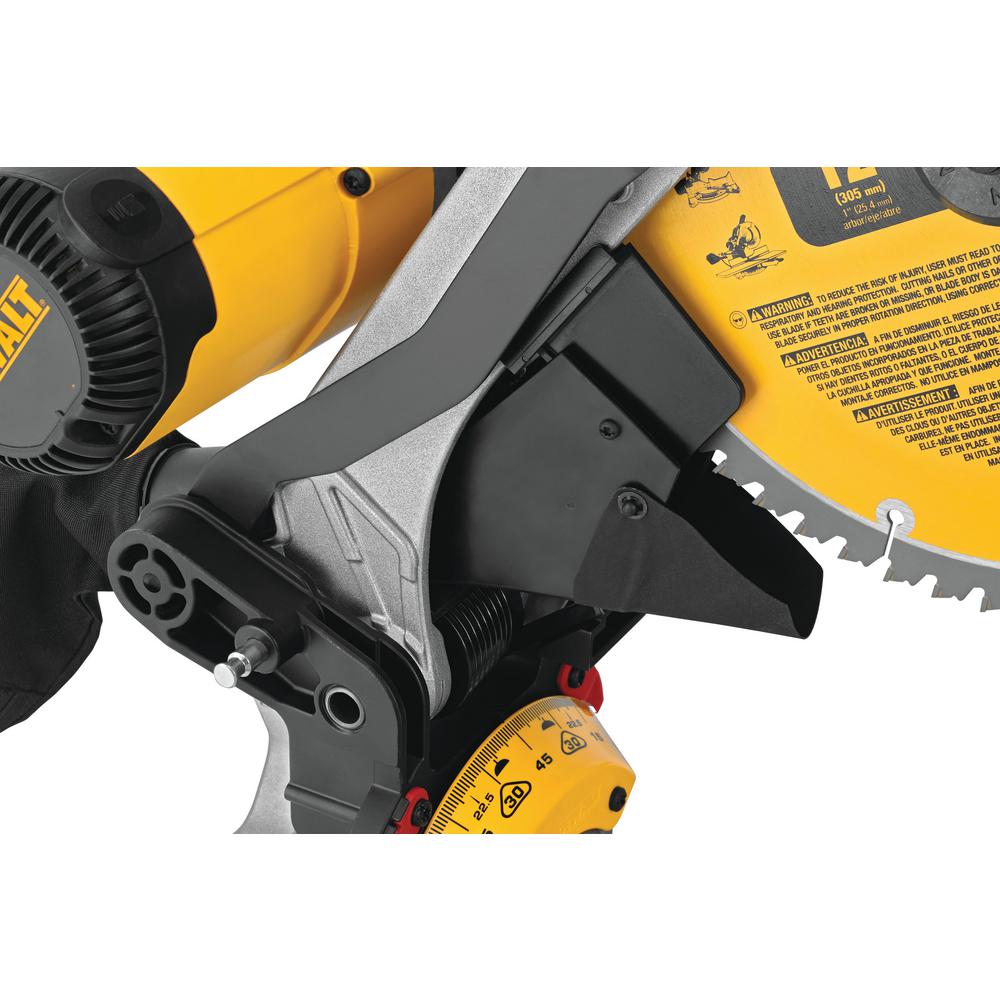 15 Amp Corded 12 in. Double Bevel Compound Miter Saw with Bonus Heavy-Duty Work Stand - Super Arbor