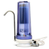 Premium 7-Stage Counter Top Water Filtration System in Clear