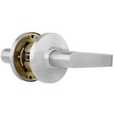 Commercial 2-3/4 in. Satin Chrome Heavy Duty Passage Hall/Closet Door Lever - Super Arbor