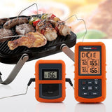 Wireless Remote Digital Cooking Food Meat Thermometer with Dual Probe for Smoker Grill Oven BBQ