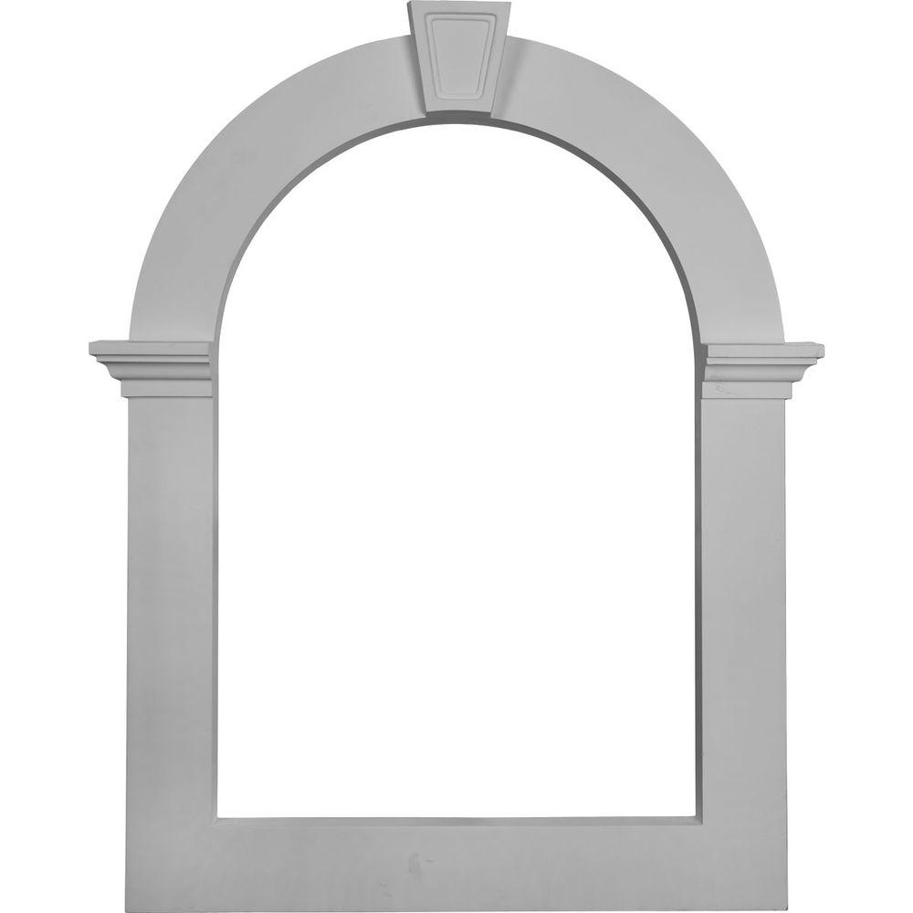 2 in. x 22 in. x 32 in. Gable Louver Trim Vent for Use with GVCA22X32 - Super Arbor