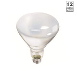 Philips 65-Watt BR40 Incandescent Flood Light Bulb Soft White (2700K) (12-Pack)