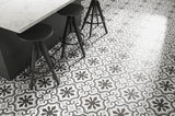 Style Selections Charlotte Deco 3-mil x 12-in W x 12-in L Water Resistant Peel and Stick Luxury Vinyl Tile Flooring