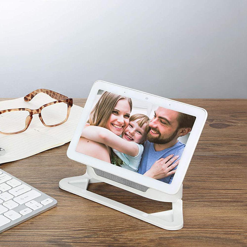 Official Made for Google Wasserstein Adjustable Stand Compatible with Google Nest Home Hub in Chalk - Super Arbor