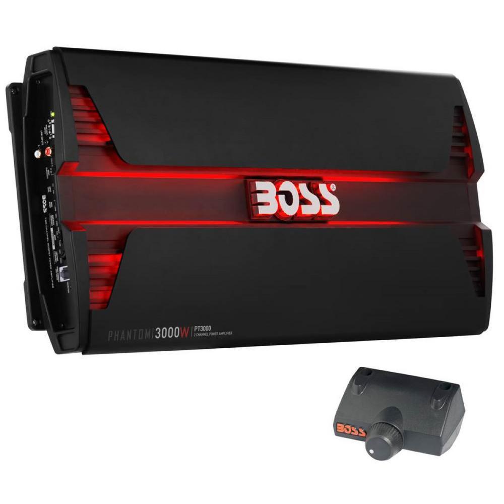 3000-Watt 2 Channel Car Audio Amplifier Power LED Amp plus Remote - Super Arbor