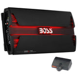 3000-Watt 2 Channel Car Audio Amplifier Power LED Amp plus Remote - Super Arbor