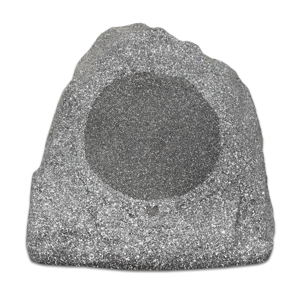 Outdoor Granite 8 in. Rock 2-Speaker Set for Yard Pool Spa - Super Arbor