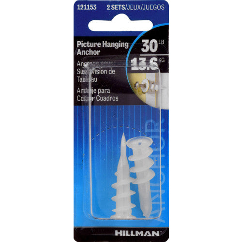 Hillman Zip Hangers Large Picture Hanger, 2-Pack