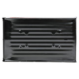 Marshall Large, Locking, Steel, Post-Mount Mailbox, Black - Super Arbor