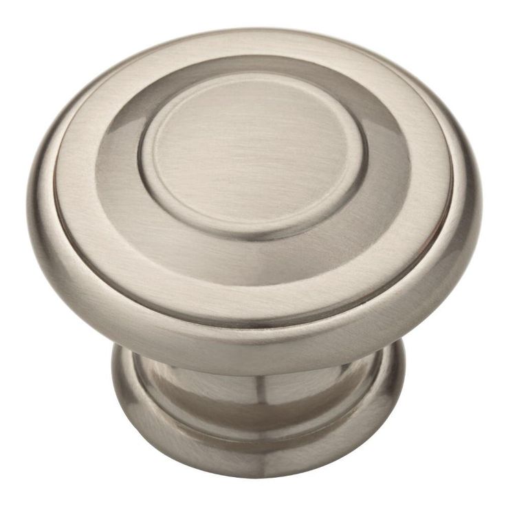 Harmon 1-3/8 in. (35mm) Matte Black Round Cabinet Knob