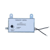iLIVING 10 Amp Exhaust Fan Thermostat Control, Silver