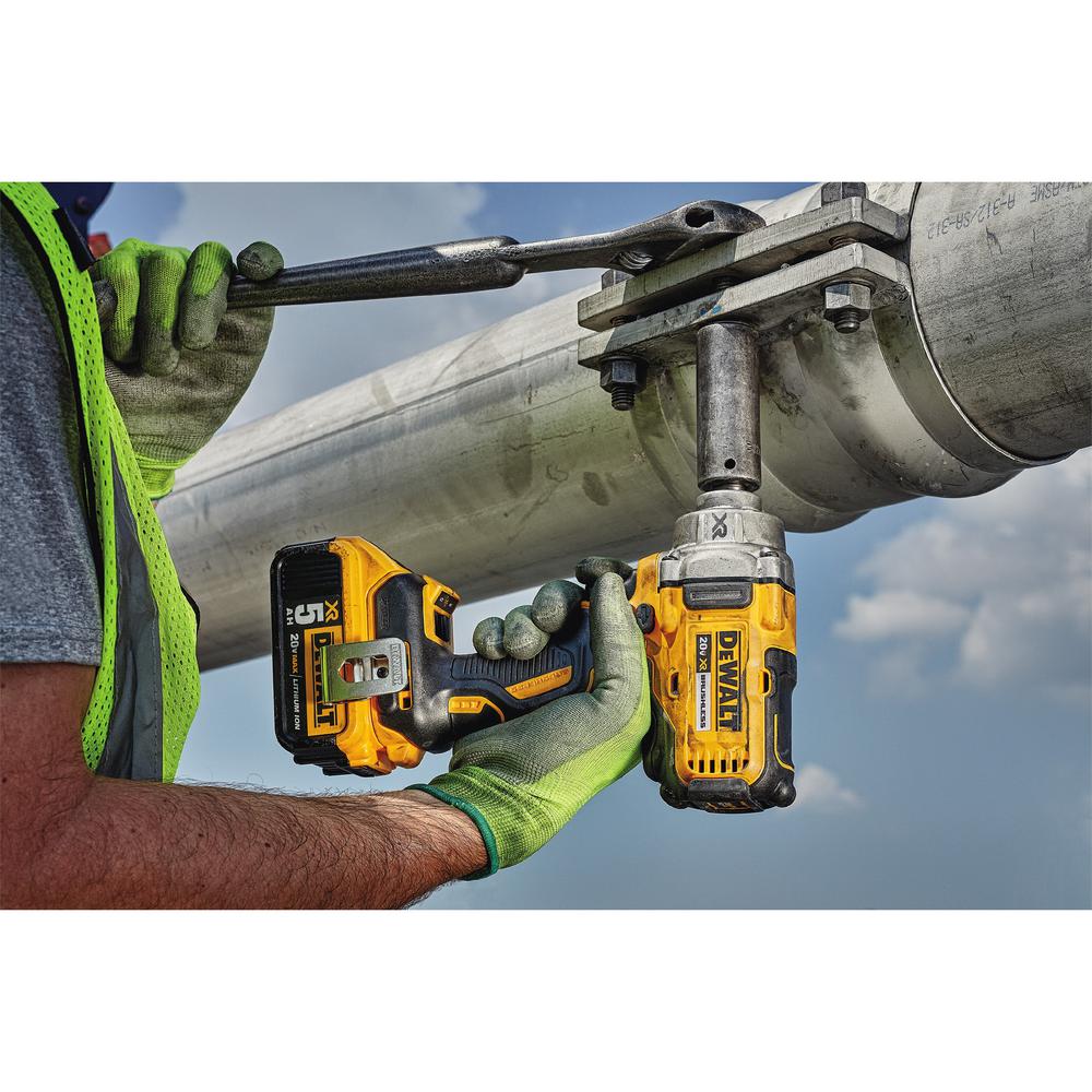 20-Volt MAX XR Lithium-Ion Brushless Cordless 1/2 in. Impact Wrench with Detent Pin Anvil (Tool-Only) - Super Arbor