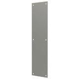 4 in. x 16 in., Stainless Steel, Door Push Plate - Super Arbor