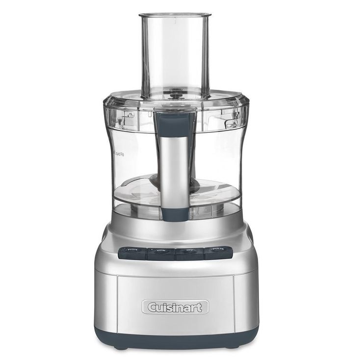Elemental 8-Cup Silver Food Processor