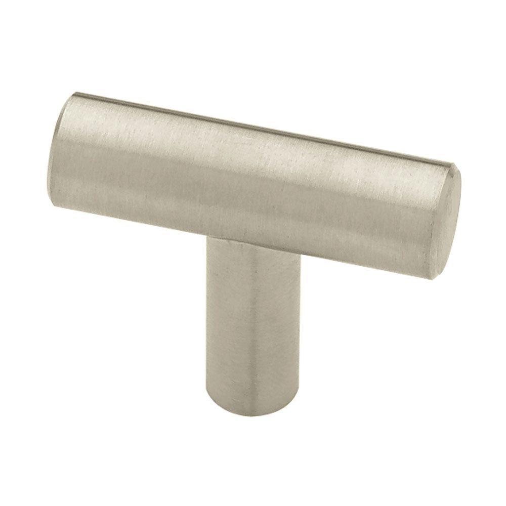 1-9/16 in. (40 mm) Champagne Bronze Bar Cabinet Knob (25-Pack) - Super Arbor