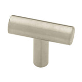 1-9/16 in. (40 mm) Champagne Bronze Bar Cabinet Knob (25-Pack) - Super Arbor