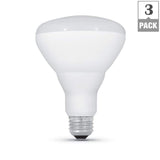 Feit Electric 65-Watt Equivalent BR30 Dimmable CEC Title 24 Compliant LED ENERGY STAR 90+ CRI Flood Light Bulb Bright White (3-Pack)