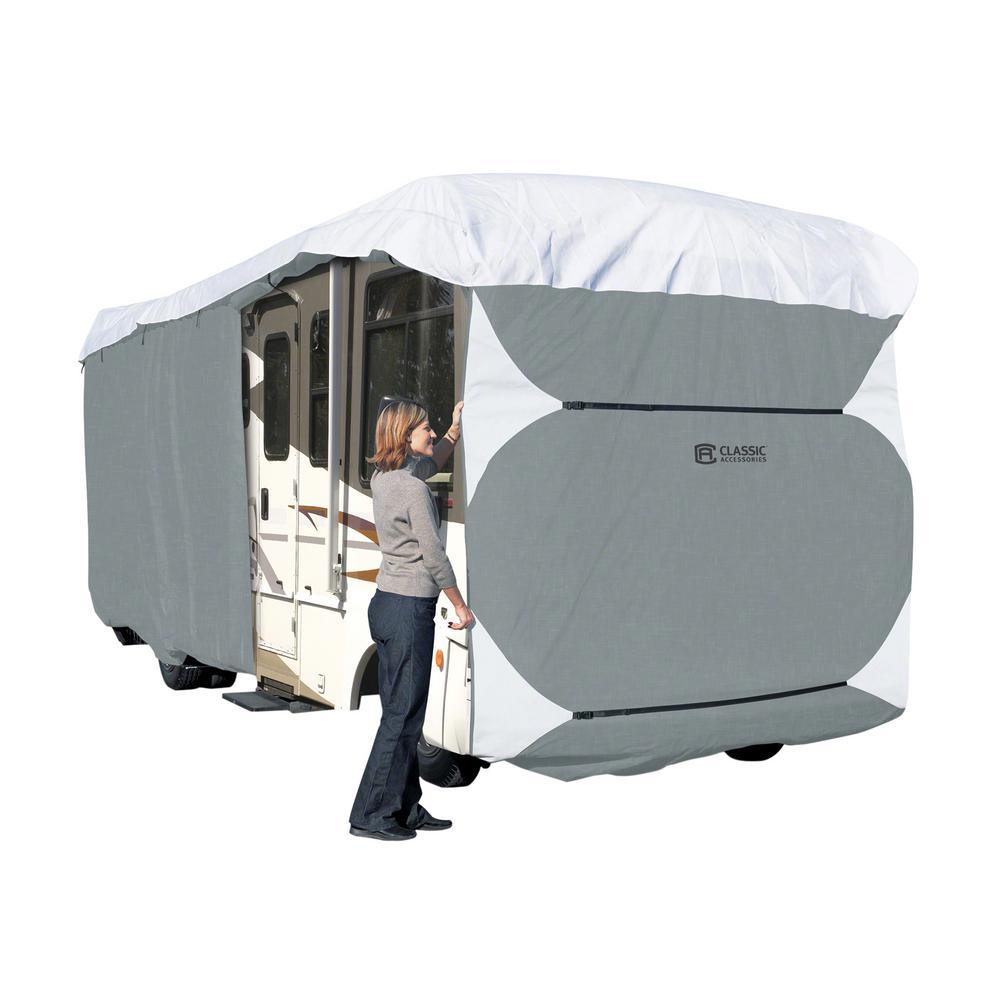 Classic Accessories PolyPro III 492 in. x 105 in. x 126 in. Class A RV Cover - Super Arbor