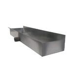 19 in. x 4 in. Drain Pan with Soldered Coupling 22-Gauge - Super Arbor
