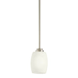 Kichler Eileen Olde Bronze Modern/Contemporary Etched Glass Cylinder LED Pendant Light