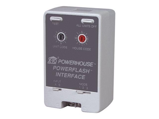X10 PRO Plug-In Powerflash Security Interface Module (PSC01)