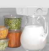 GE 17.5 cu. ft. Top Freezer Refrigerator in White