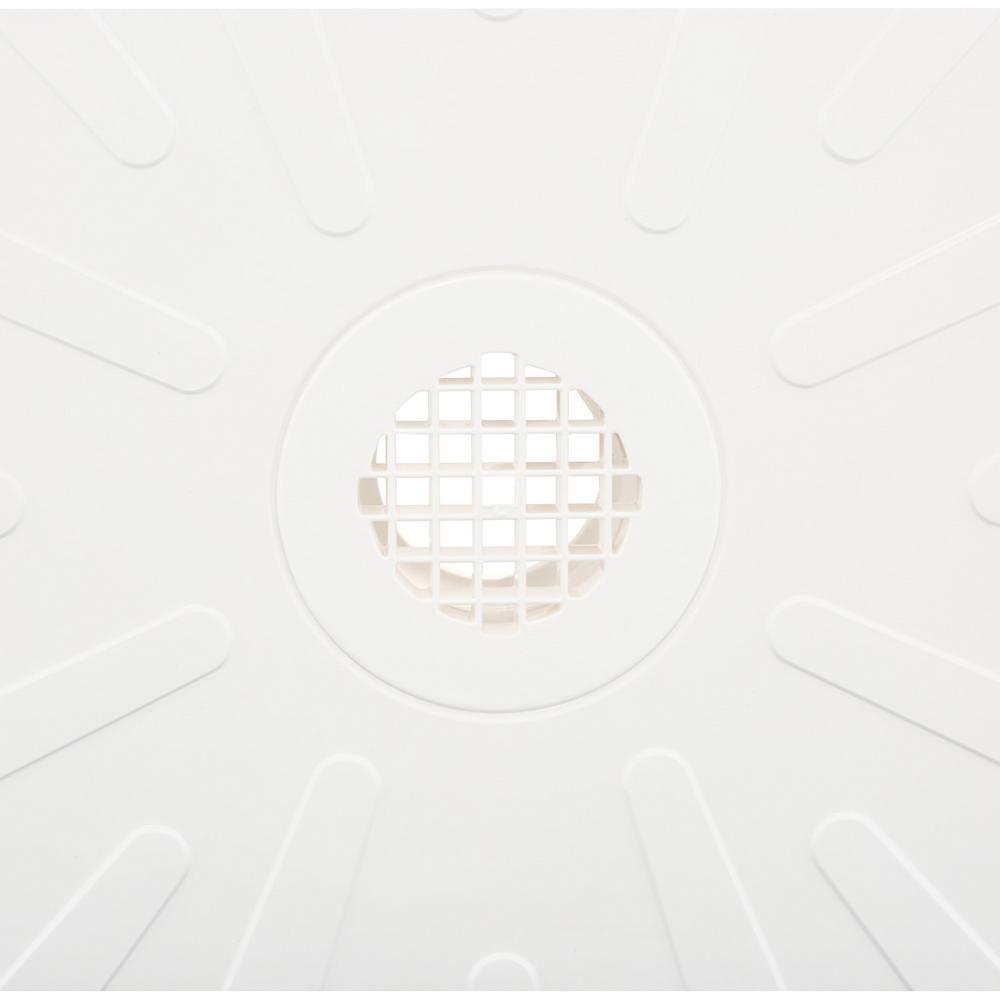 Durabase 32 in. x 48 in. Single Threshold Shower Floor in White - Super Arbor