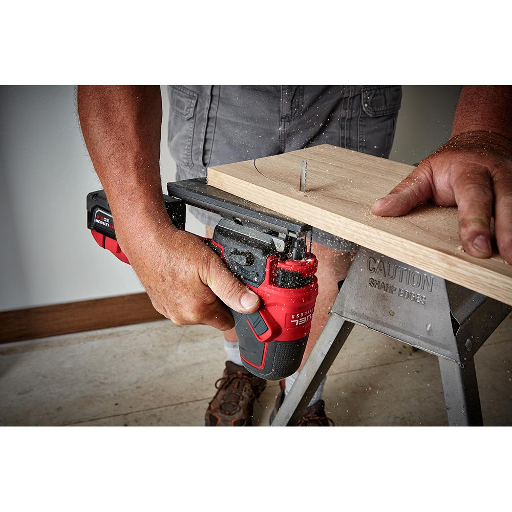 M18 FUEL 18-Volt Lithium-Ion Brushless Cordless Barrel Grip Jig Saw (Tool Only) - Super Arbor