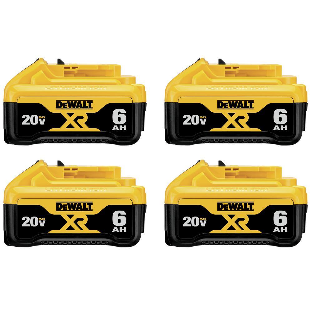 20-Volt MAX XR Premium Lithium-Ion 5.0Ah Battery Pack (5-Pack) - Super Arbor