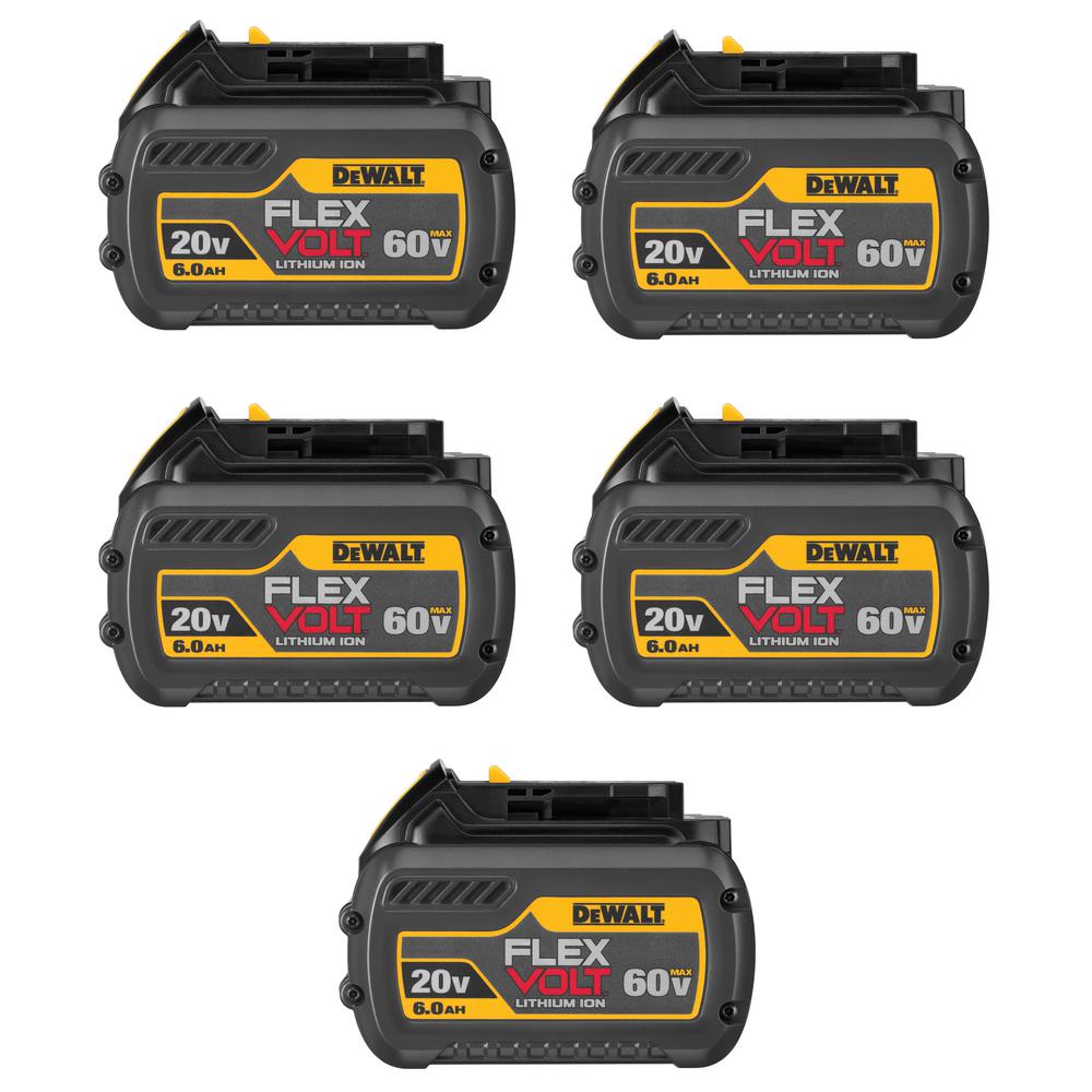 FLEXVOLT 20-Volt /60-Volt MAX Lithium-Ion 9.0Ah Battery Pack (2-Pack)