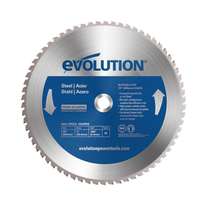 14 in. 66-Teeth Mild Steel Cutting Saw Blade - Super Arbor