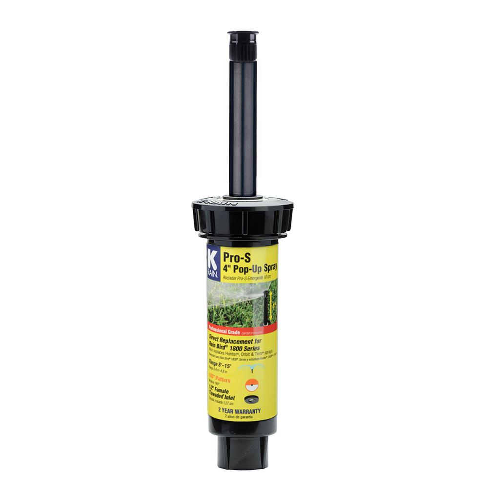 PRO-S 4 in. Half Pattern Pop-Up Sprinkler - Super Arbor