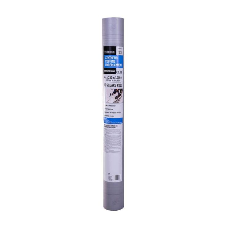 4 ft. x 250 ft. Synthetic Roofing Underlayment - Contractor Grade