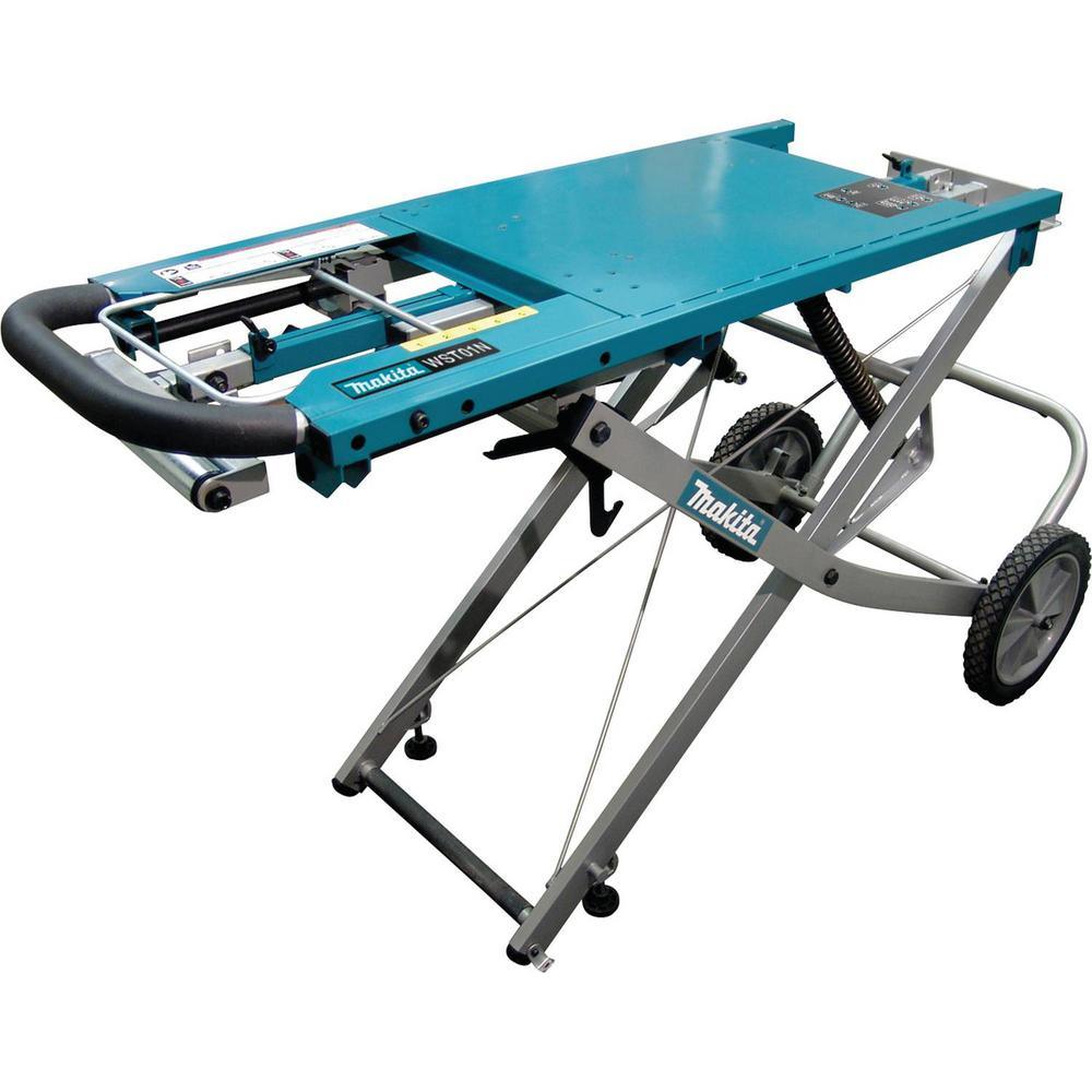 Large Rising Base Miter Saw Stand - Super Arbor
