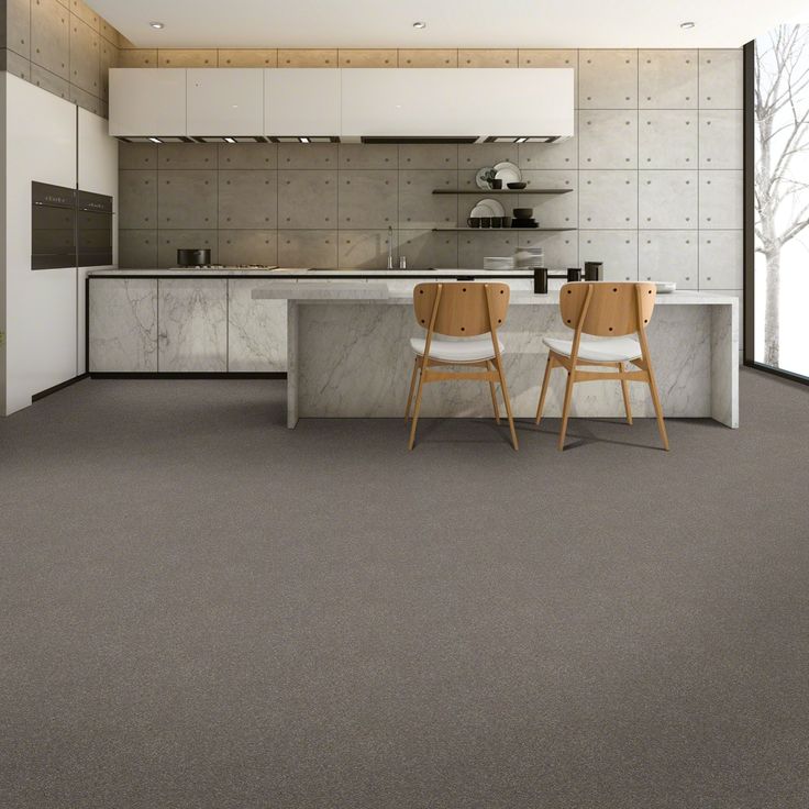 STAINMASTER Essentials Blue Diamonds III 15-ft Tree Bark Textured Carpet (Indoor)