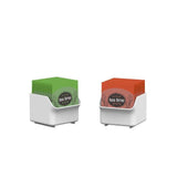 Clutch 6-Drawer 90-Bag White Tea Bag Holder