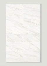 Home Decorators Collection Kolasus White Matte Porcelain Tile 12x24