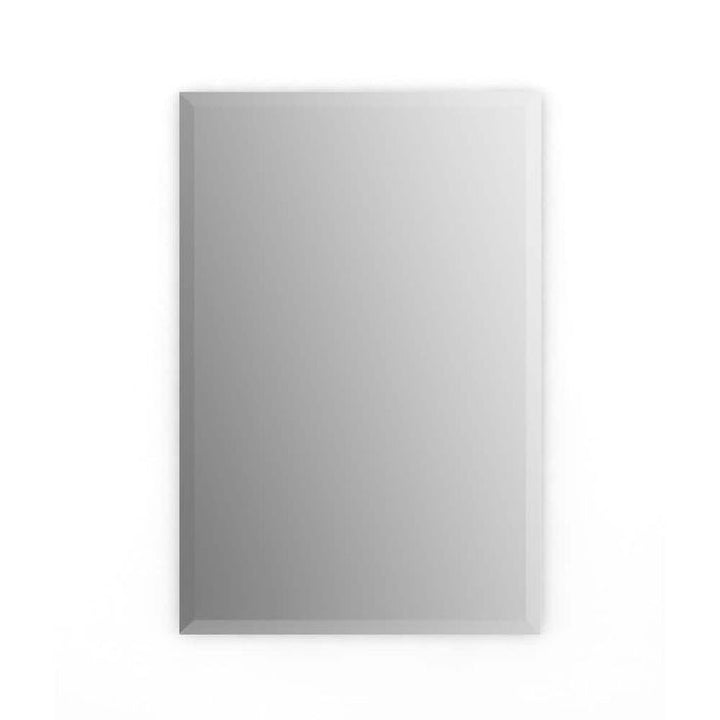 27 in. W x 41 in. H (L1) Frameless Rectangular Deluxe Glass Bathroom Vanity Mirror