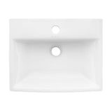 Swiss Madison Sublime Compact Ceramic Wall Hung Sink in White