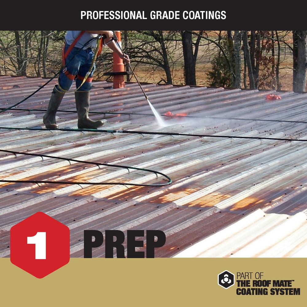 Roof Coat Top Coat 5 Gal. White Acrylic Reflective Elastomeric Roof Coating (7-Year Limited Warranty) - Super Arbor