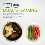 20-Cup Stainless Steel Rice Cooker