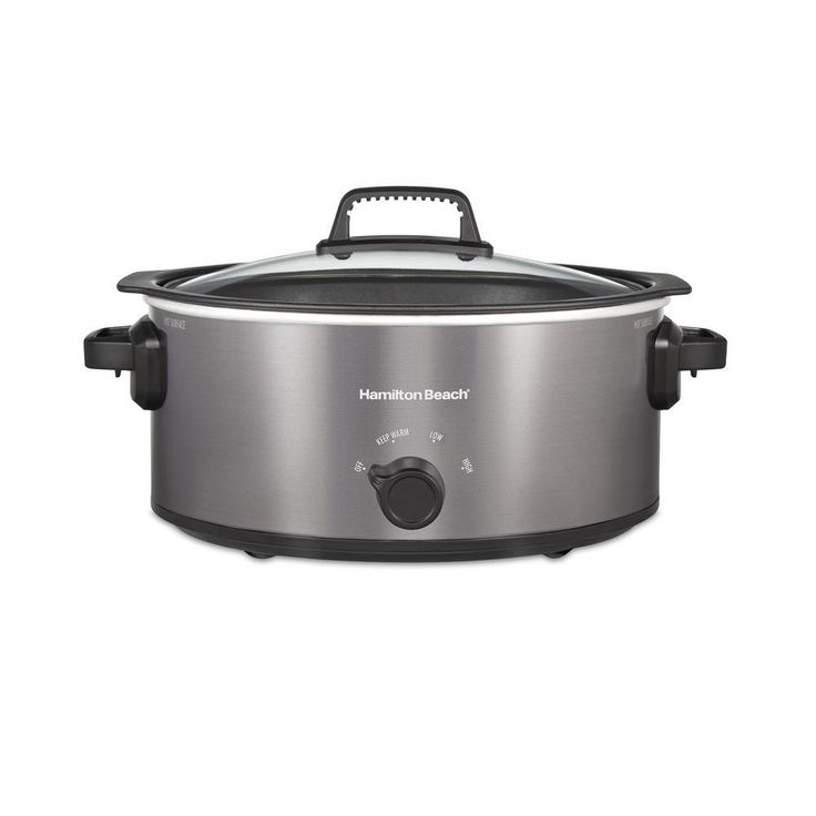 Stovetop Sear and Cook 6 qt. Gray Slow Cooker