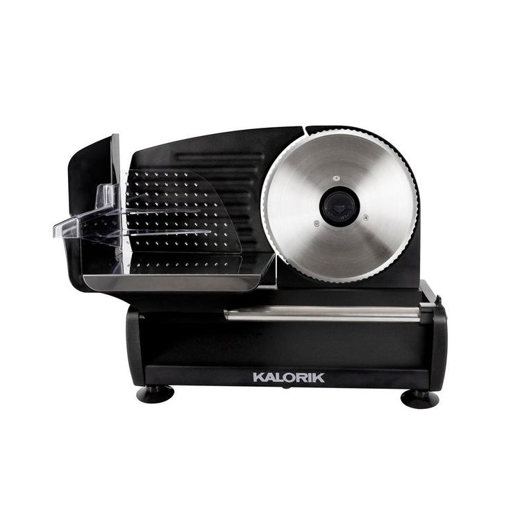 200 W Black Professional Food Slicer