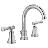 Delta Chamberlain 8 in. Widespread 2‑Handle Bathroom Faucet in Chrome